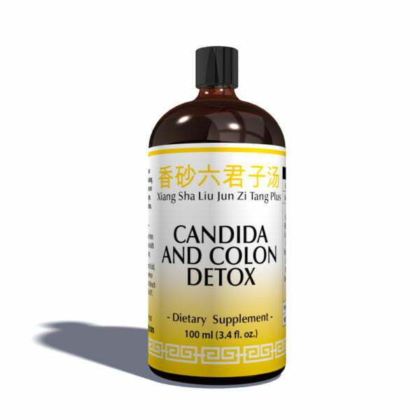 Candida & Colon Detox Remedy - Organic Traditional Herbal Extract 100ml - Bottle - Chinese Medicine Natural Home Remedies