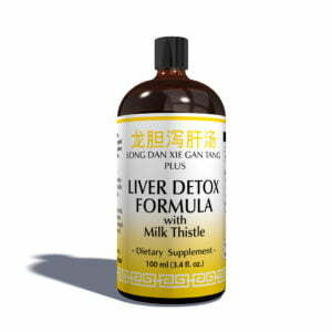 Liver Detox Formula bottle – Organic Concentrated Herbal Extract – Traditional Chinese Medicine