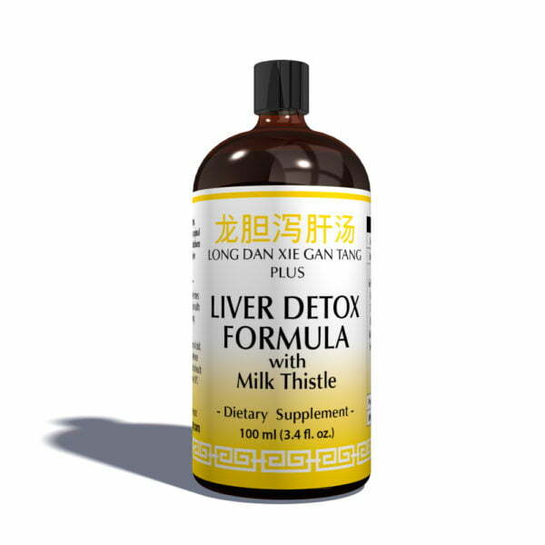 Liver Detox Formula bottle – Organic Concentrated Herbal Extract – Traditional Chinese Medicine