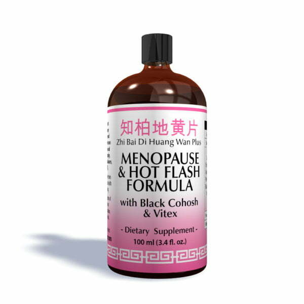 Menopause & Hot Flash Remedy - Organic Traditional Herbal Extract 100ml Bottle - Chinese Medicine Natural Home Remedies